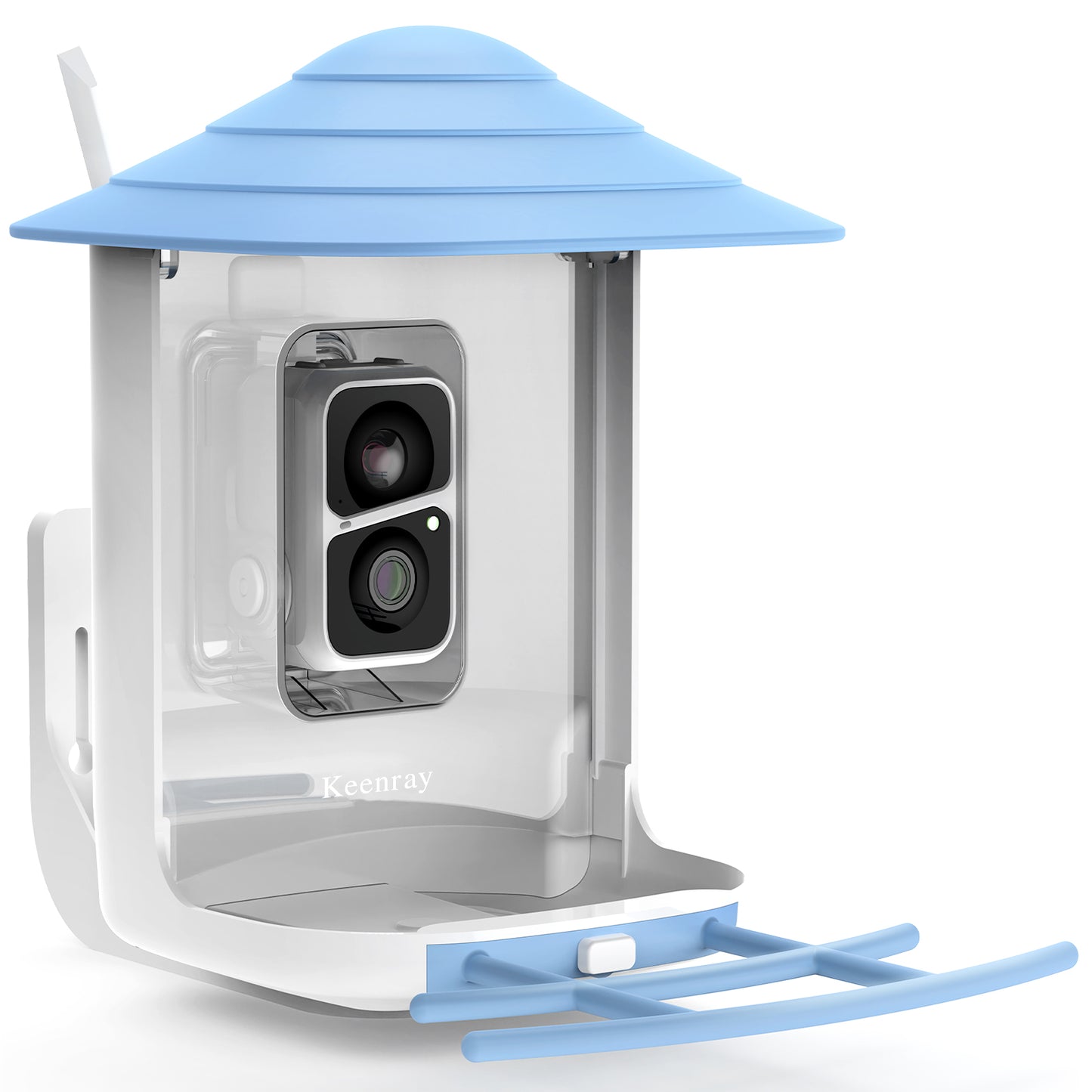 Bird Feeder with Camera Solar Powered, Smart Bird Watching Camera 1080P HD Auto Capture Bird Videos & Motion Detection, APP Notify, 2.4G Wireless Camera, Ideal for Family