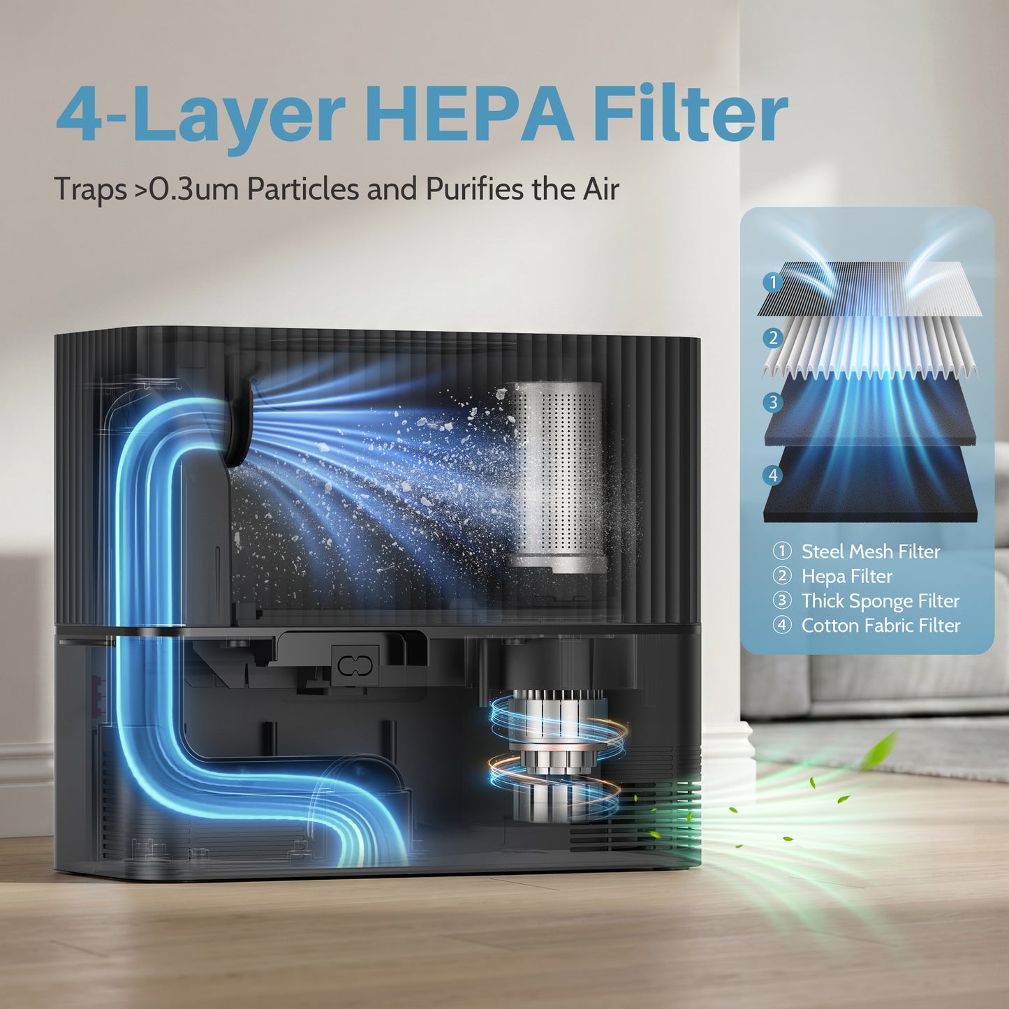 Keenhot Touchless Vacuum Automatic DustpanEL7
