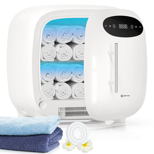 Keenray Hot Towel Warmer Cabinet, 13L Professional Towel Heater, Spa Towel Warmer with Digital Screen