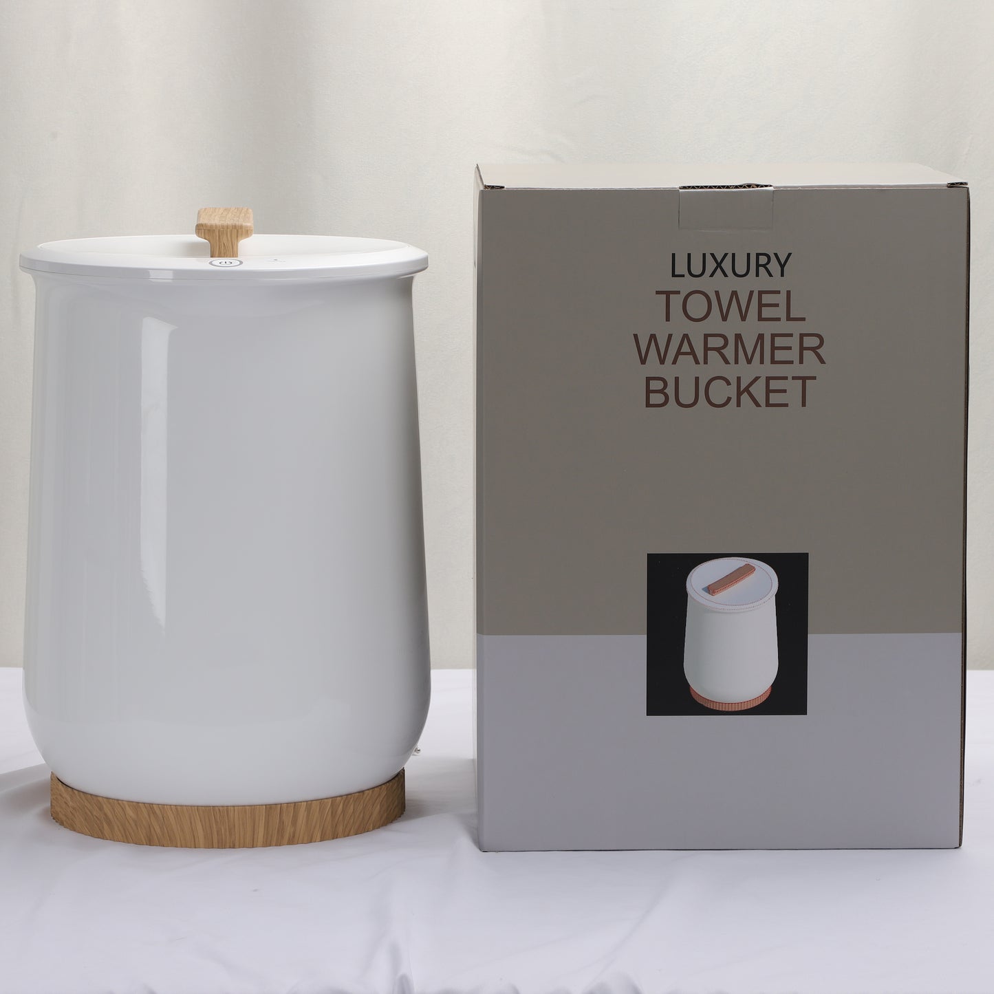 Keenray Bucket Towel Warmer CL1 White