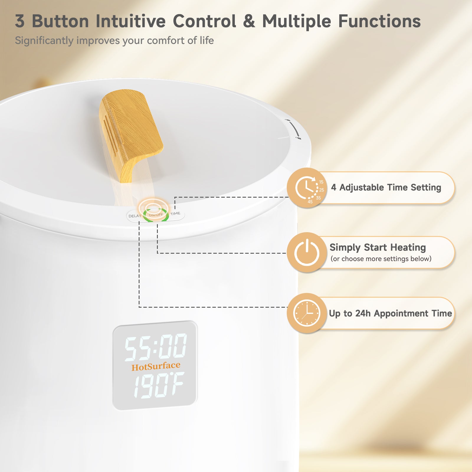 Keenhot Towel Warmer Bucket CL35 Keenray Keen innovations ray your life