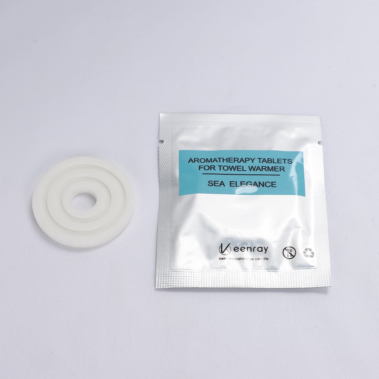 Keenray Towel Warmer Fragrance Disc, Fresh Fragrance Scented Pads for Towel Warmer Bucket (Ocean Flavor)