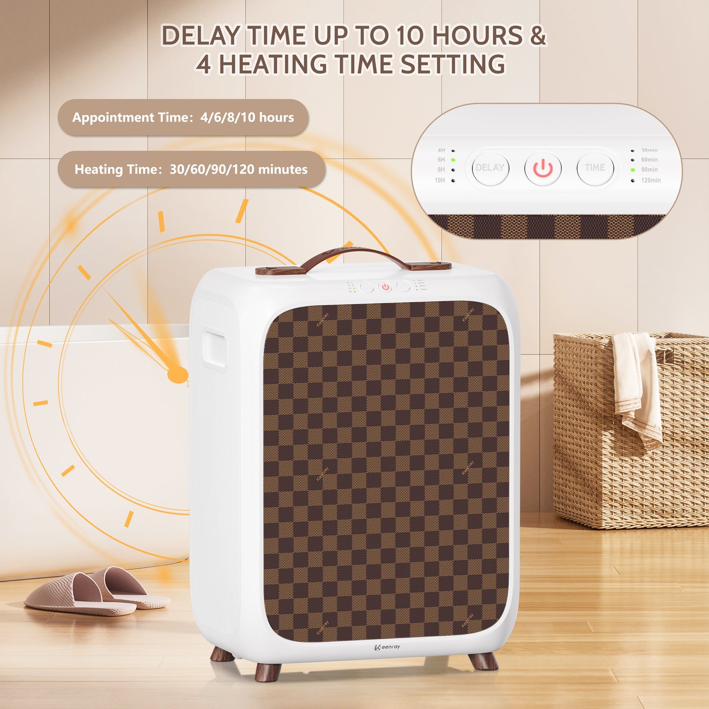 Keenray Checkerboard Towel Heater CL7