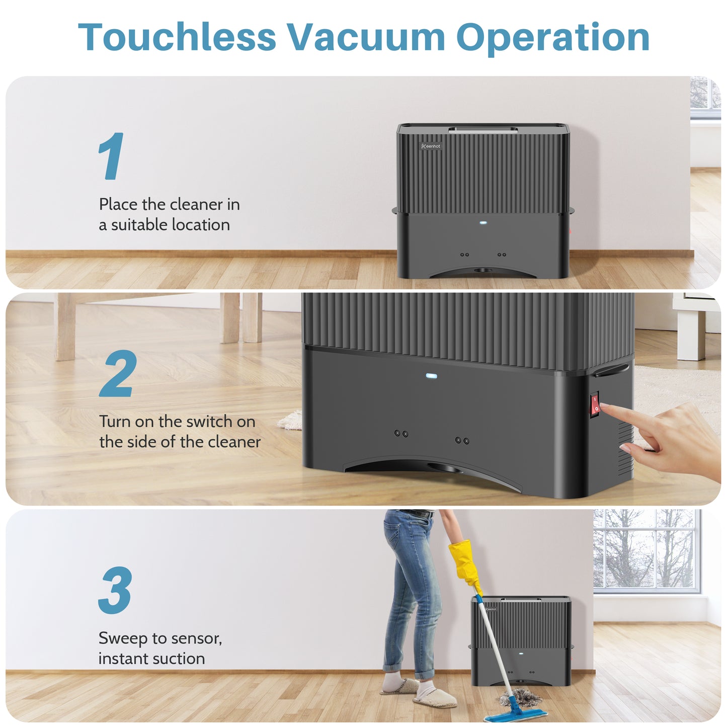 Keenhot Touchless Vacuum Automatic DustpanEL7