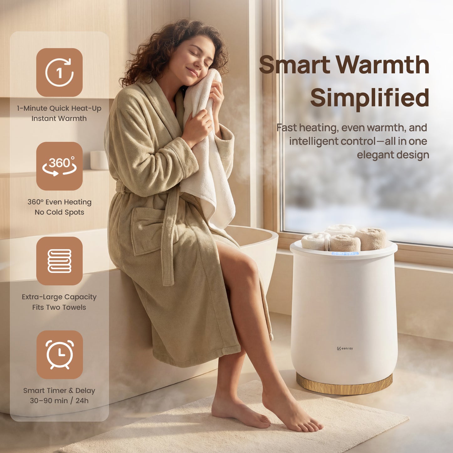 Keenray Towel Warmer CL1 PLUS