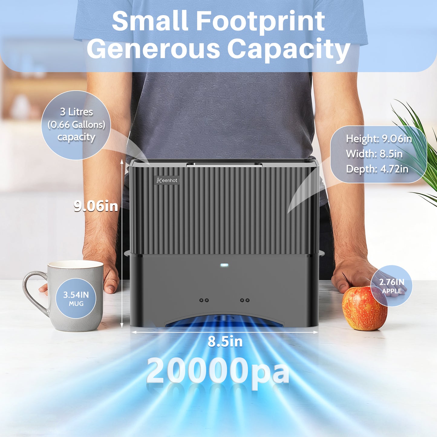 Keenhot Touchless Vacuum Automatic DustpanEL7